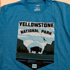 Sonoma Mens Yellowstone National Park T-shirt Size L